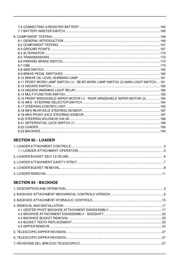 case 590sr series 3 backhoe loader service repair manual standard form 600 rev 6 97