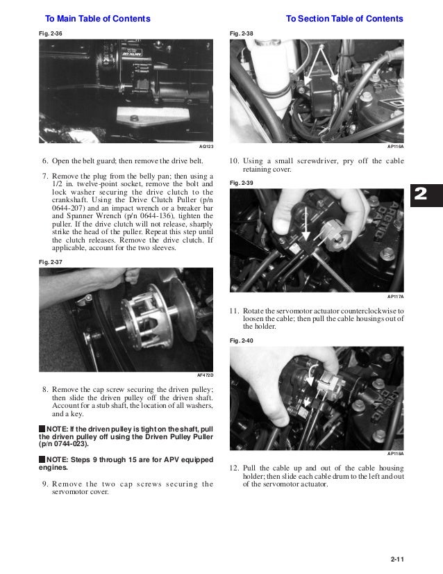 2001 Arctic Cat ZR 800 SNOWMOBILE Service Repair Manual