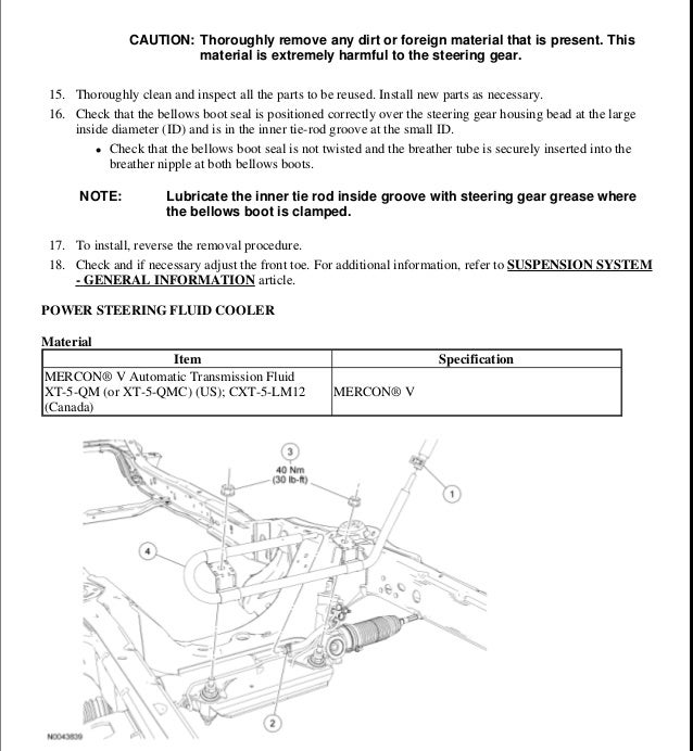 2007 FORD RANGER Service Repair Manual
