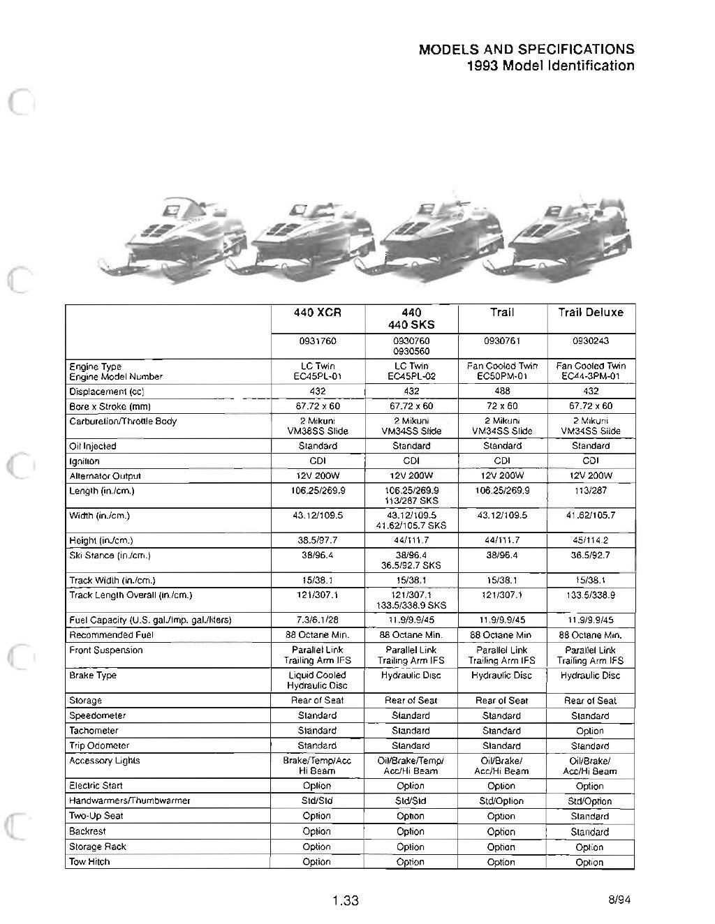 1989 POLARIS Star SNOWMOBILE Service Repair Manual