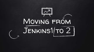 Moving from
Jenkins1 to 2
 