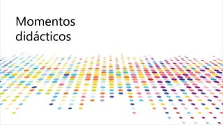 Momentos
didácticos
 