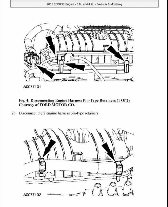 2005 Ford Freestar Service Repair Manual
