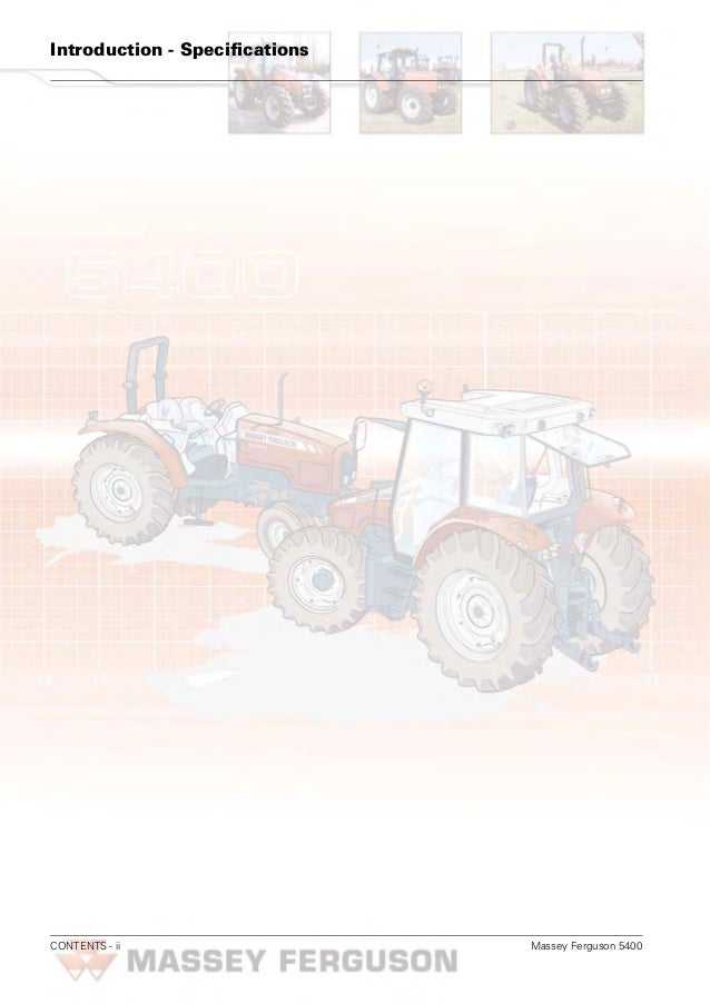 Manual For Massey Ferguson 5455
