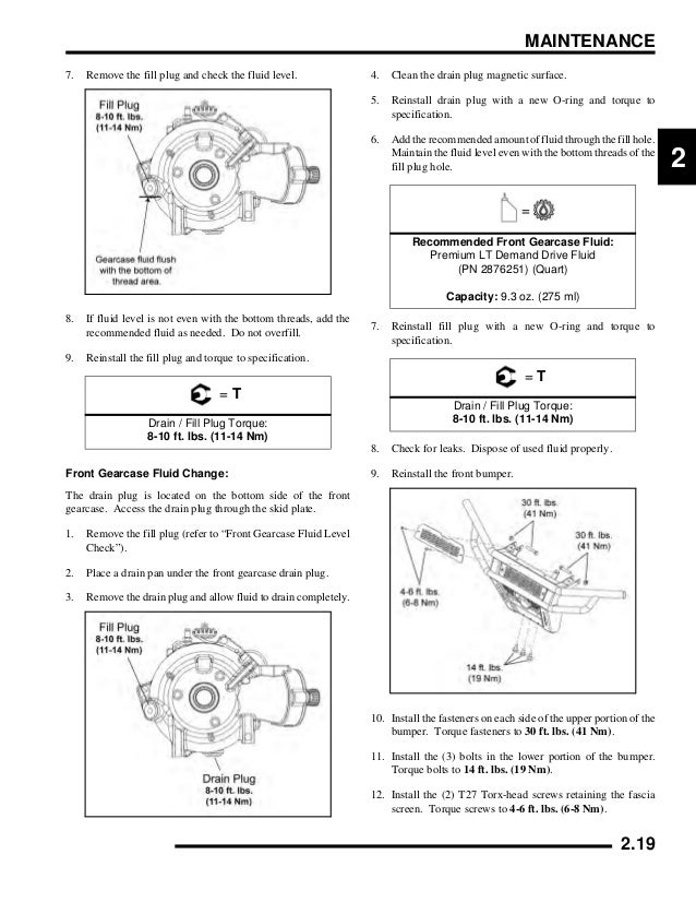 2009 Polaris Ranger 700 4x4 XP Service Repair Manual