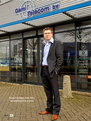 Account-manager Joost Altink:
           “het scheelt geld en ergernis”




pagina 6
feb 2011
 