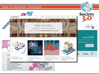 SHARE THE ABUNDANCE: KNOWLEDGE
 