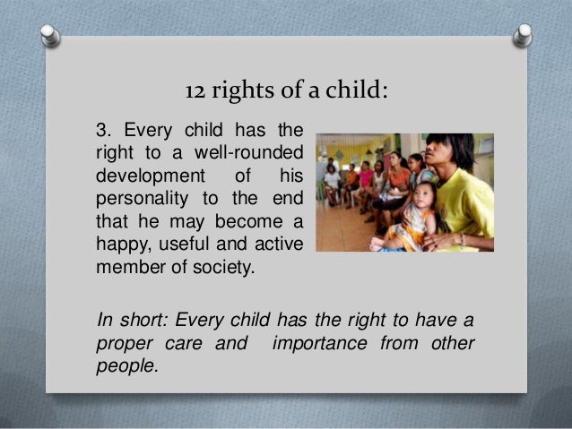 I believe that every child is picture