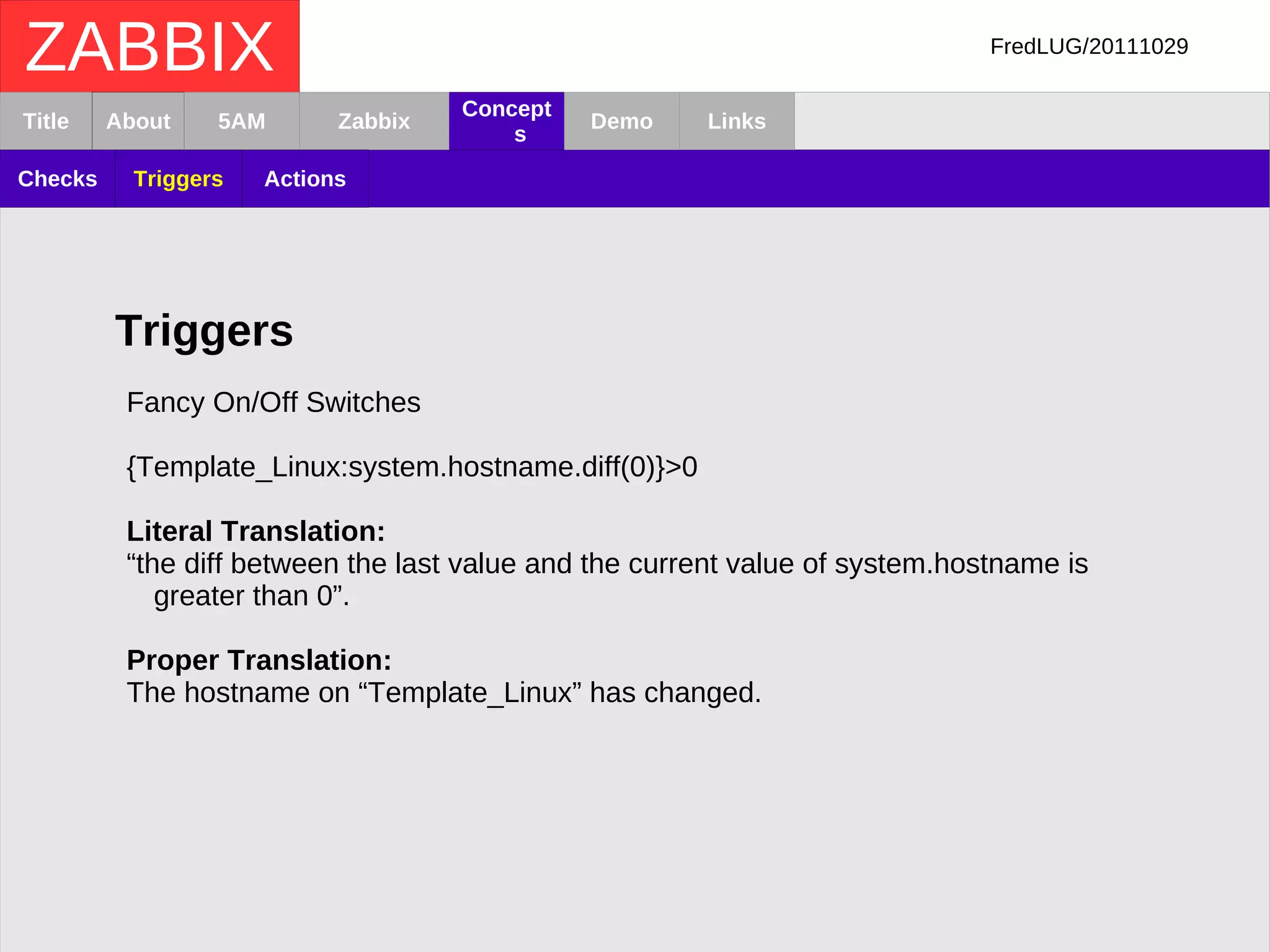 Q&A including a real, live Zabbix Server Today Zabbix 5AM 