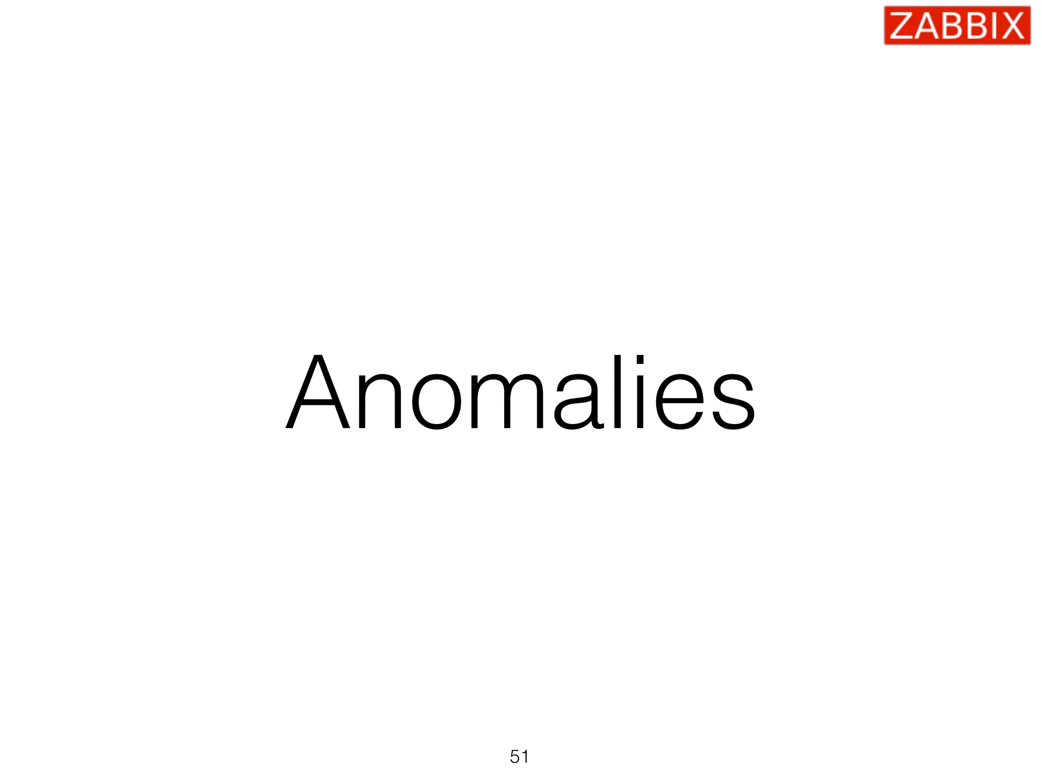 Anomalies
51
 