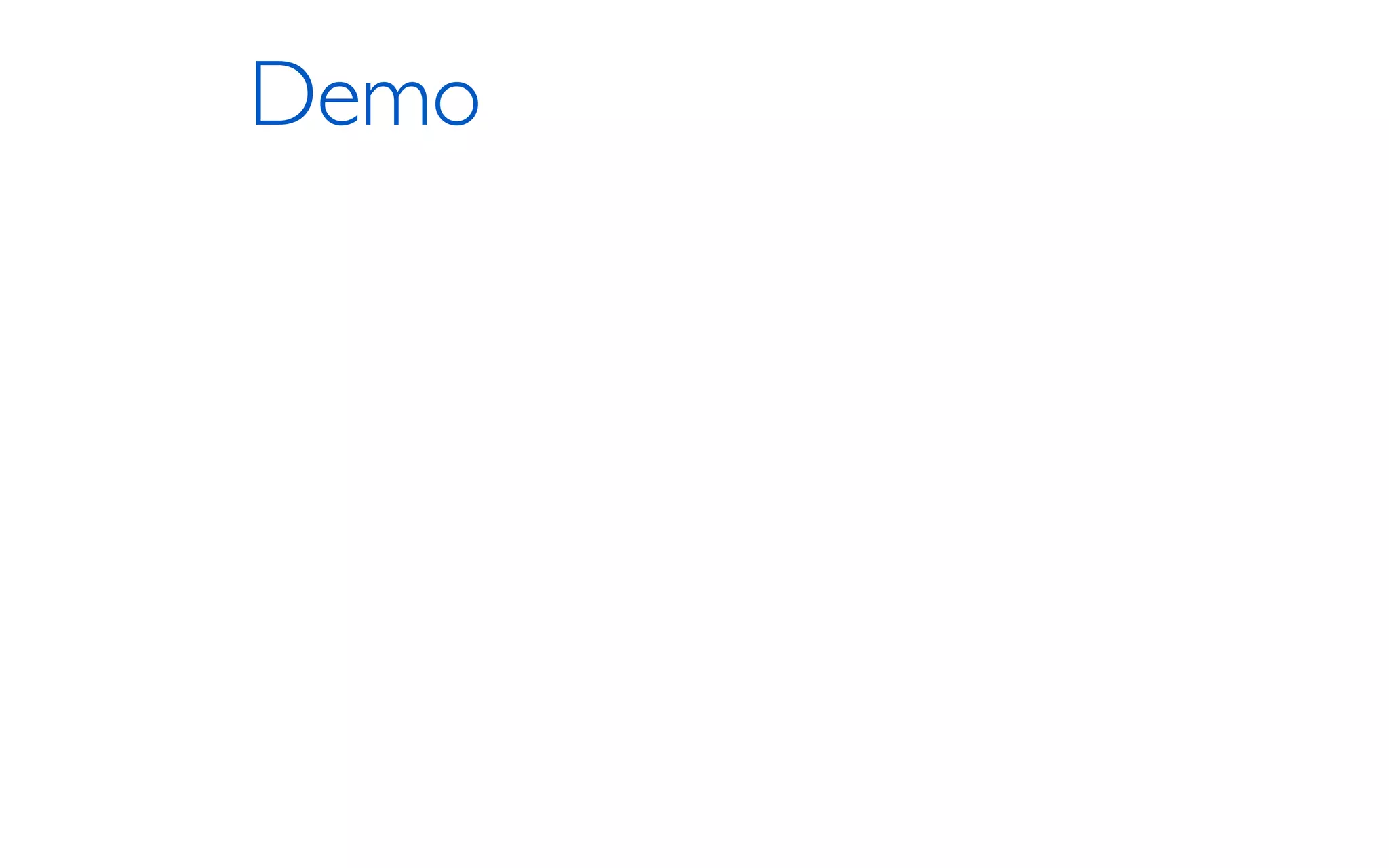 Demo