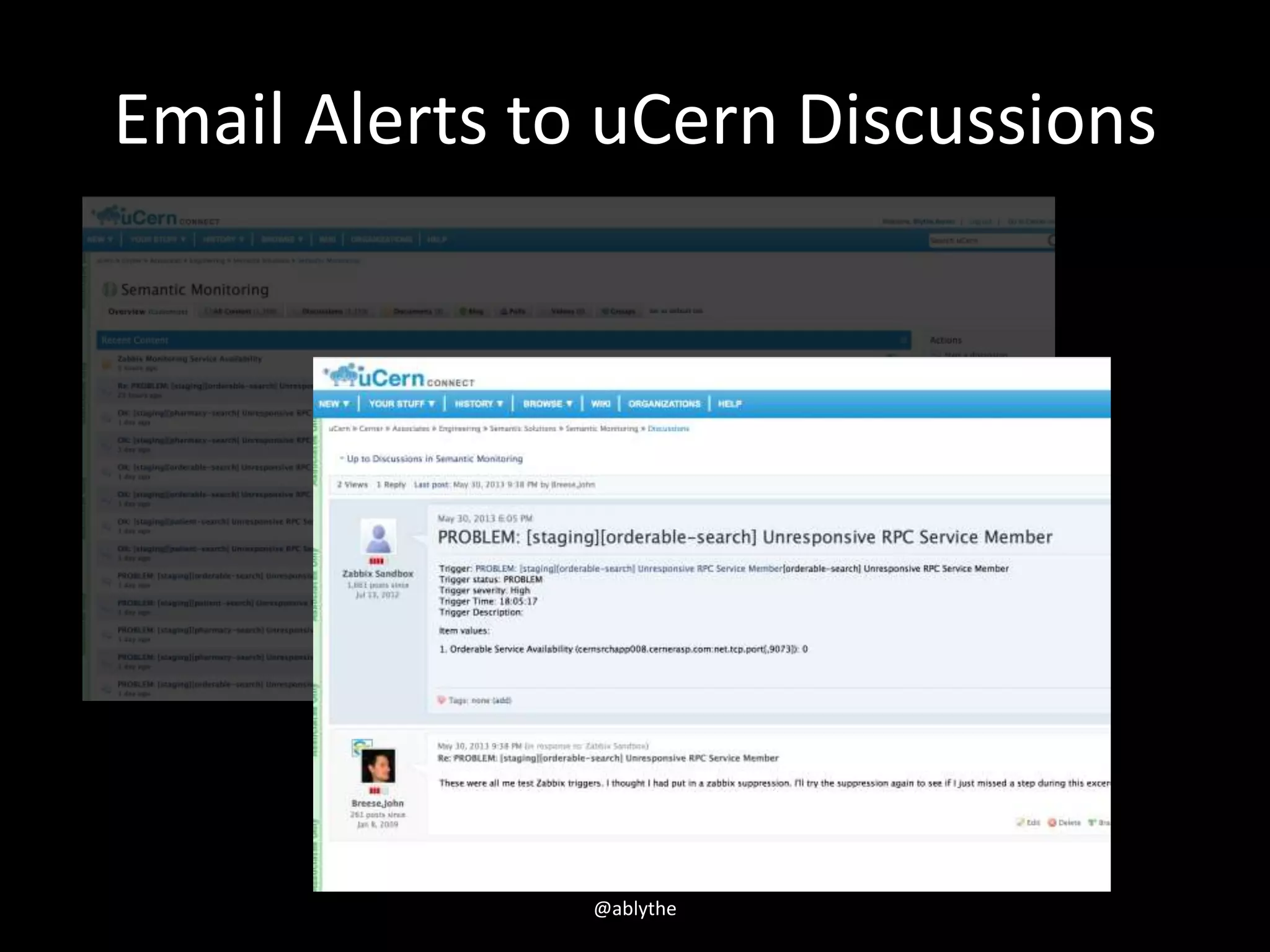 Email Alerts to uCern Discussions
@ablythe
 