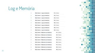 Log e Memória
33
 