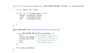 Zabbix LLD from a C Module by Jan-Piet Mens | PDF