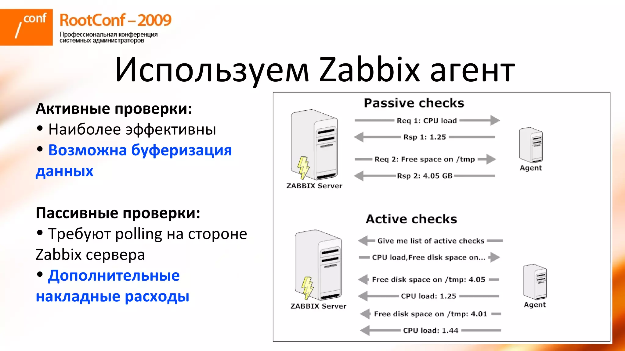 владышев Zabbix Rootconf2009
