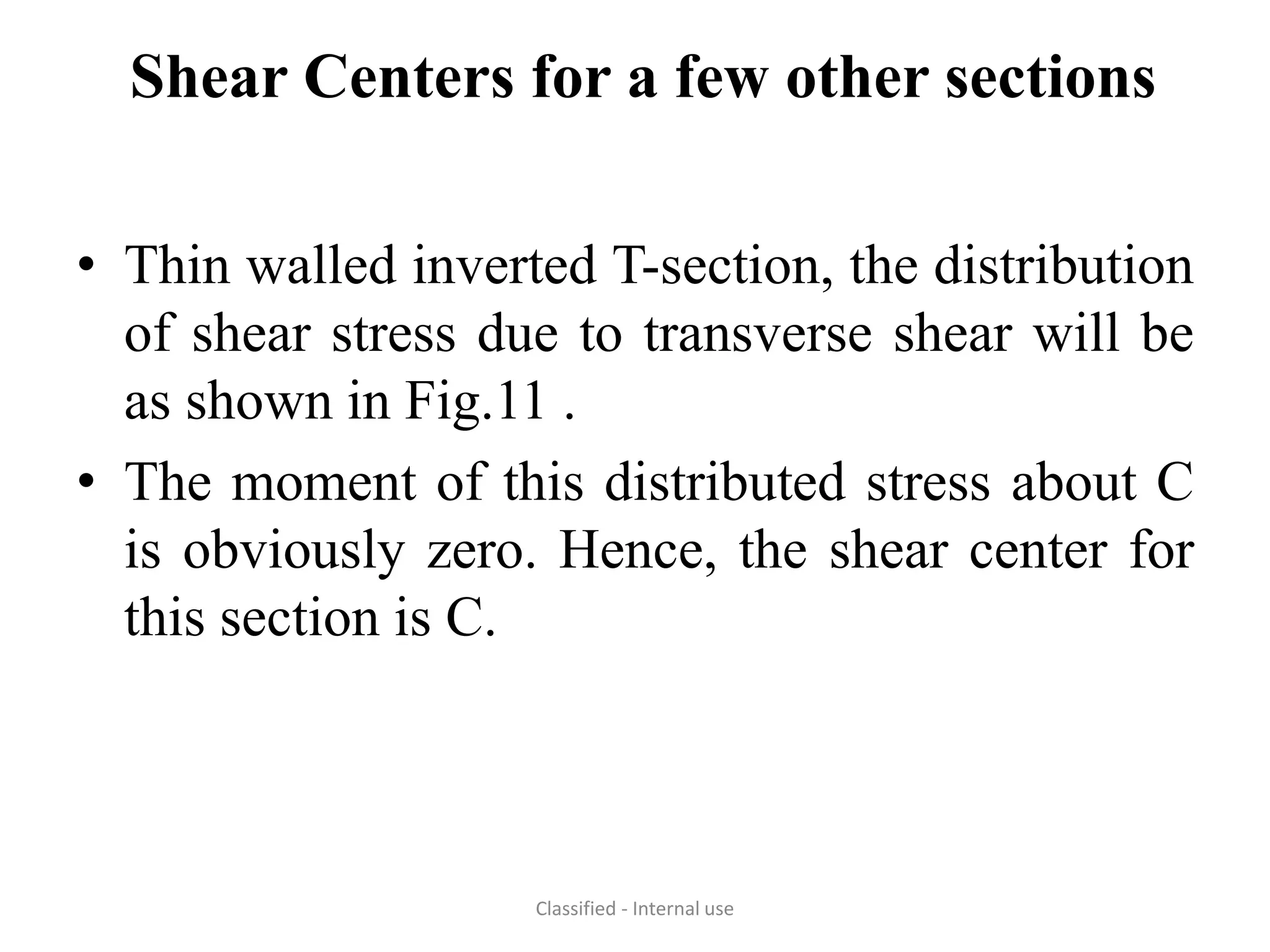 shear centre | PPTX