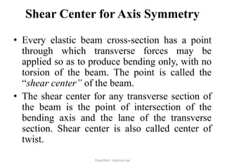 shear centre | PPTX