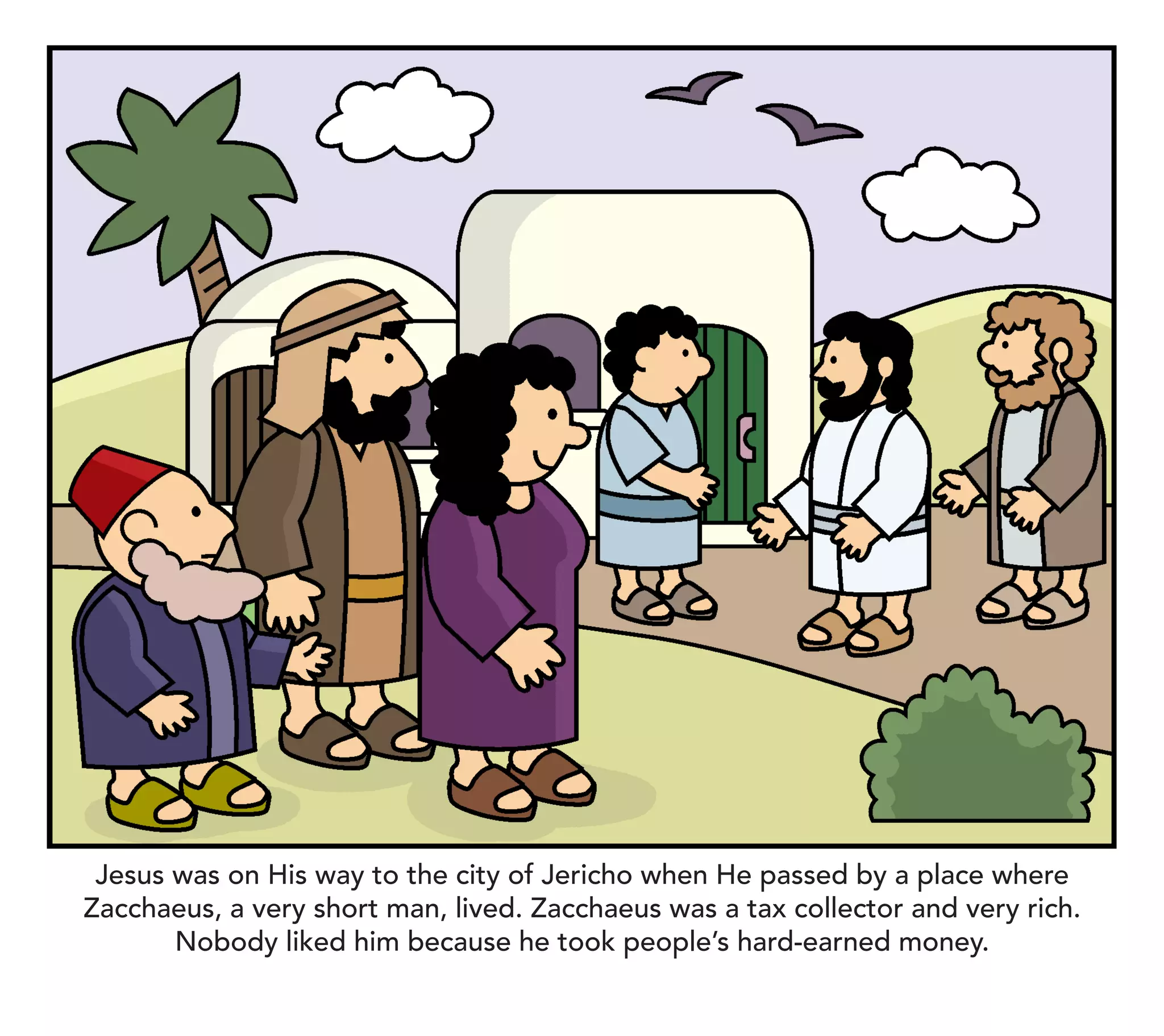 Zacchaeus meets jesus slideshow | PDF