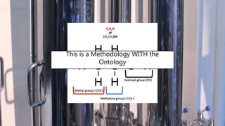 This is a Methodology WITH the
Ontology
 