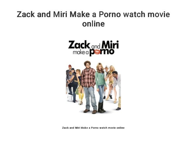 Zack and Miri Make a Porno watch movie online