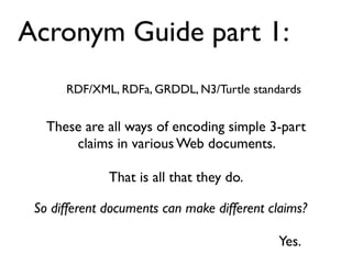 Understanding the Standards Gap