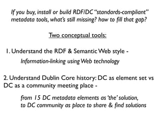 Understanding the Standards Gap