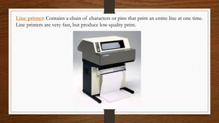 Touch-screens, printers, projectors and sensors | PPTX
