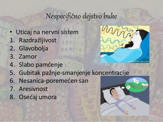 Zagadjenje bukom. zaštita od buke