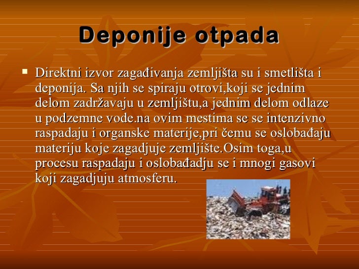 Zagadjenje zemljista