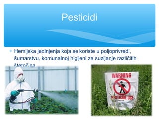 Zagadjivanje i zaštita hrane [Ekologija-Biologija] Masinska skola ...
