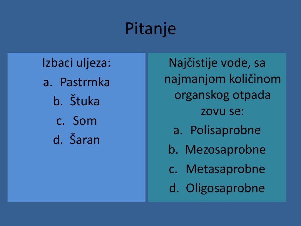Zagadjivanje vode