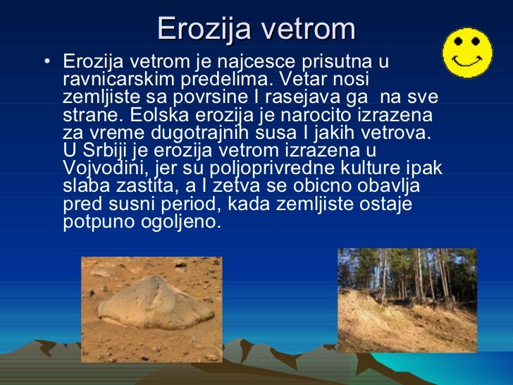 Zagađivanje i erozija zemljišta rnjak i bolić
