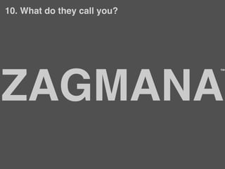 ZagMana According to Neumeier