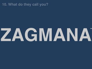 ZagMana According to Neumeier