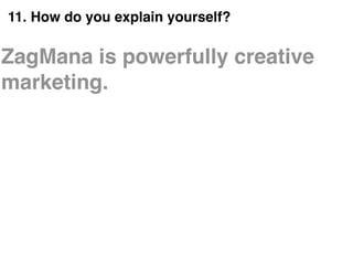 ZagMana According to Neumeier