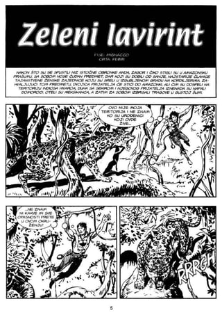 Zagor VC-098- Zeleni lavirint