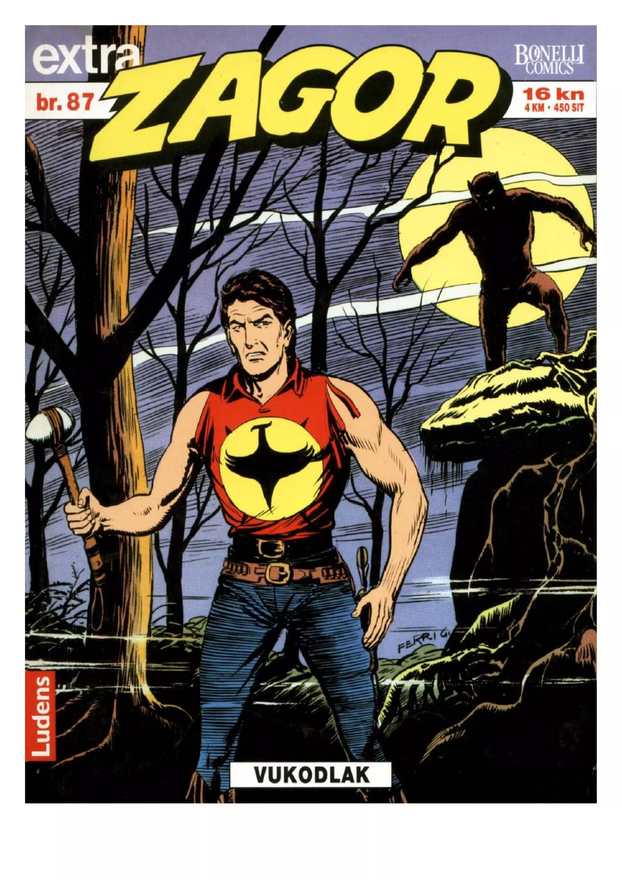 Zagor Extra 087 - Vukodlak