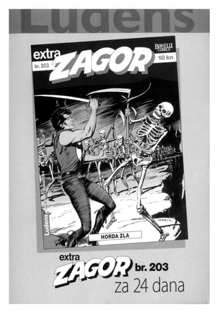 Zagor Extra 202 - Crni gospodar