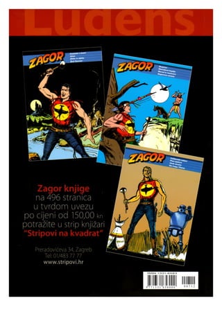 Zagor Extra 213 - Kamena kula
