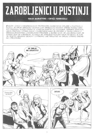 Zagor L 291 - Zarobljenici u pustinji