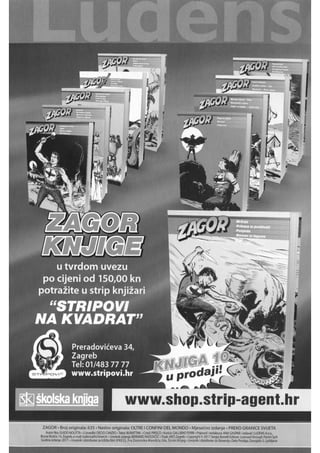 Zagor lud 265   preko granice svijeta
