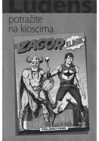 Zagor lud 265   preko granice svijeta