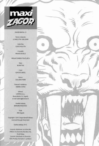 Zagor ludens maxi   21 - Prolaz izmedju tisucljeca