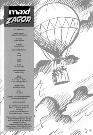 Zagor ludens maxi   22 - Spasilacka ekspedicija