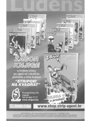 Zagor LUDSP 38-Stvorenja iz tame