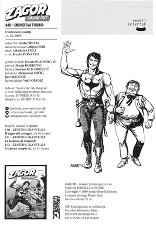 Zagor OP 049 - Smirnofova tvrdjava