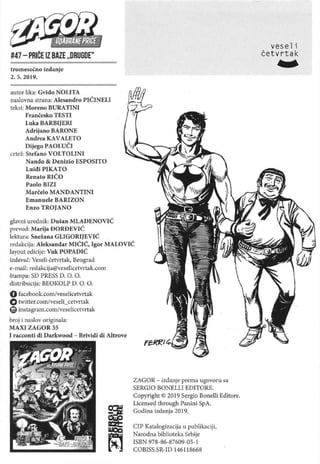 Zagor VC OP 047 - Price iz baze Drugde