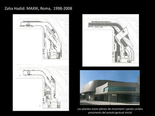 Zaha hadid - Maxxi G42 | PPTX