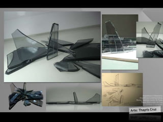 Painel - Projeto Museu - Referência Zaha Hadid