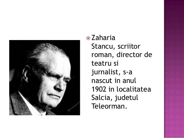 Zaharia stancu
